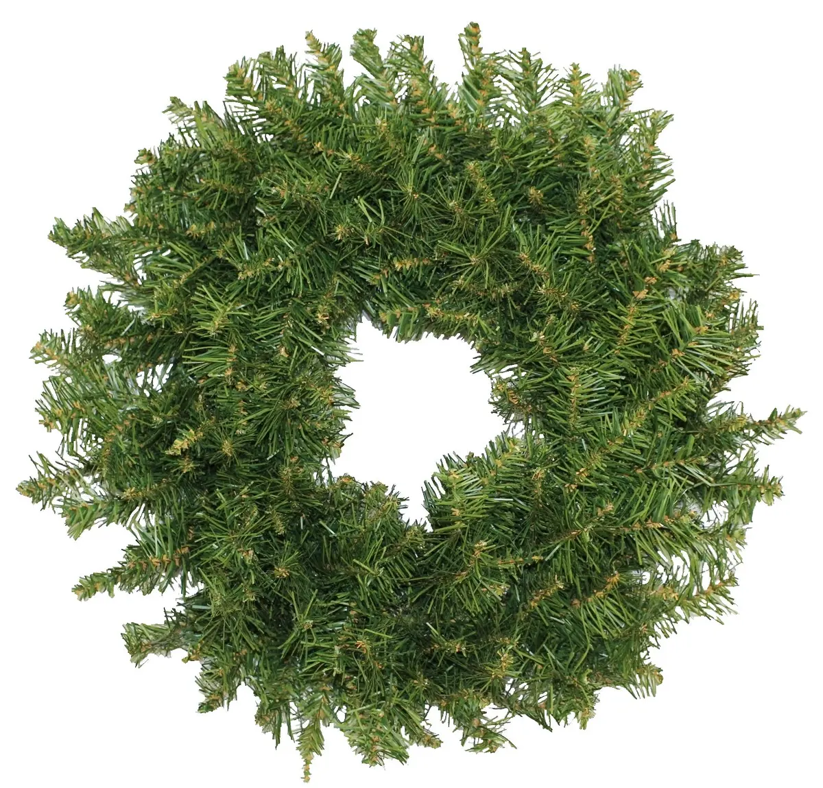 Unlit New Carrington Artificial Christmas Wreath 1