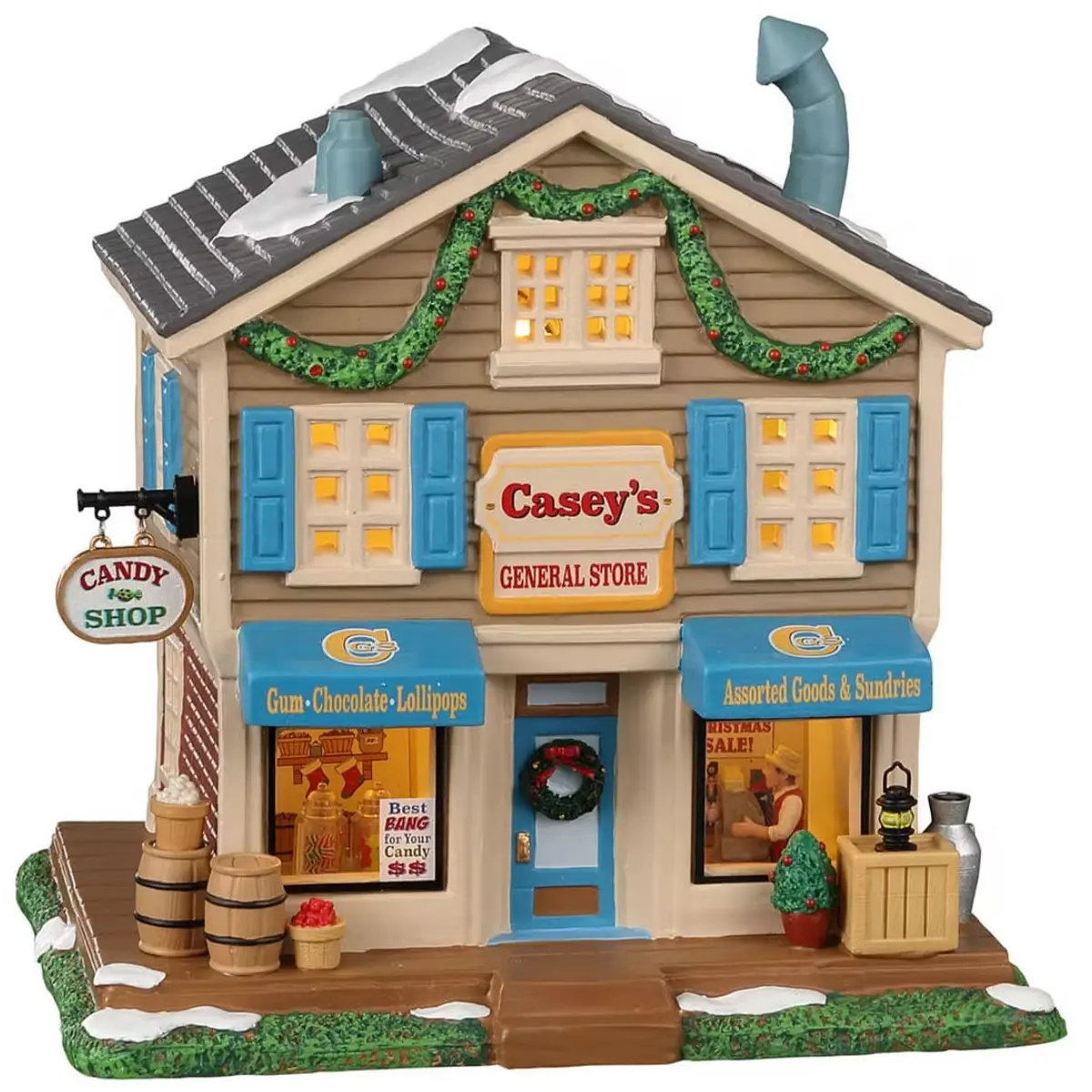 Lemax Harvest Crossing Lighted Building: Casey's General Store #25915 1