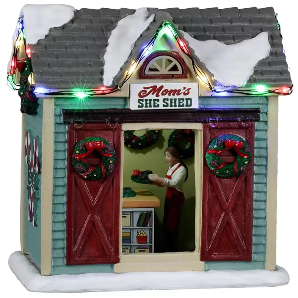 Lemax Harvest Crossing Table Piece: Mom's She Shed #24963 1