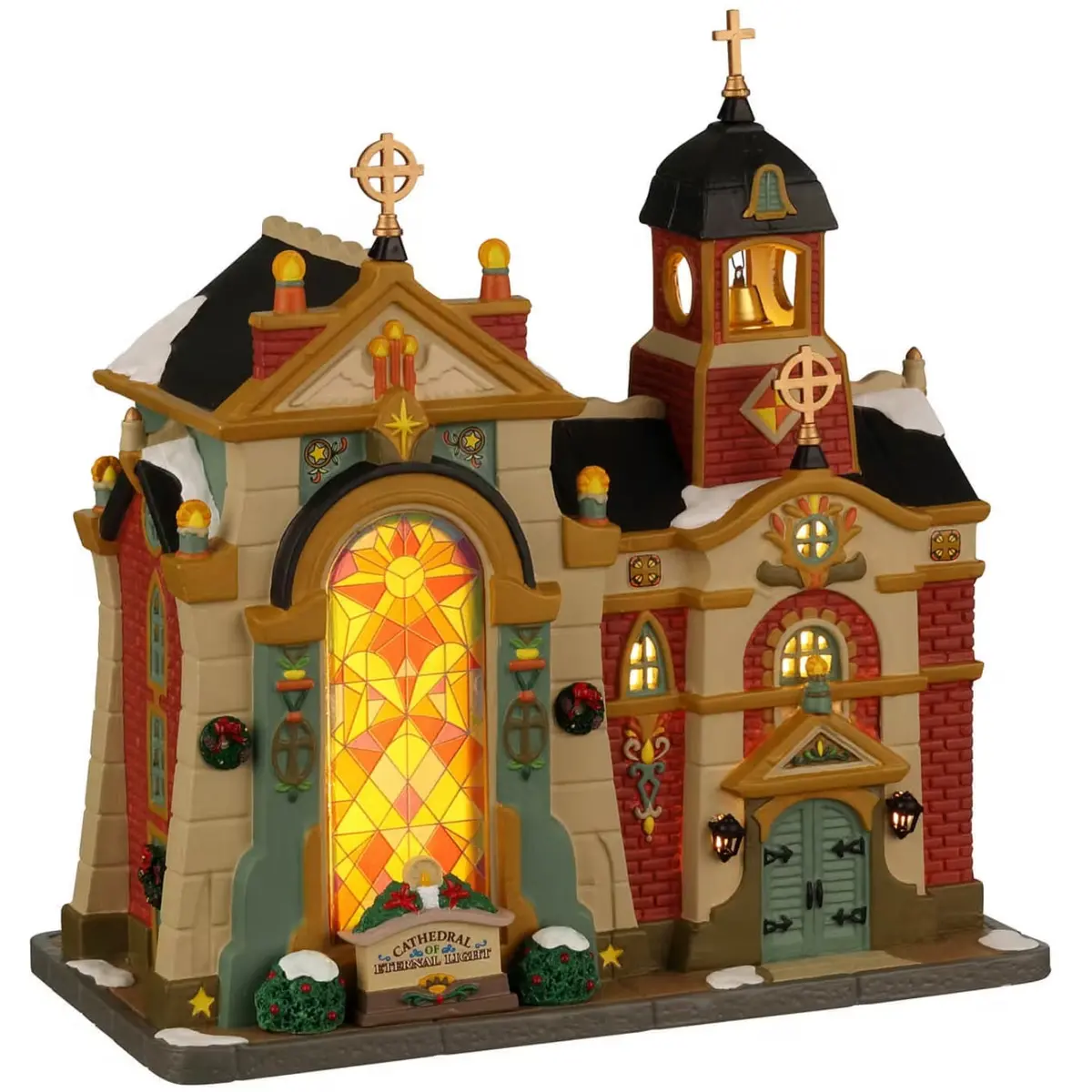 Lemax Caddington Village Lighted Building: Cathedral Of Eternal Light #25877 1