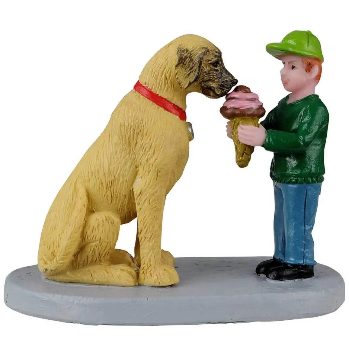 Lemax Vail Village Figurine: Best Friends Share #22122 1