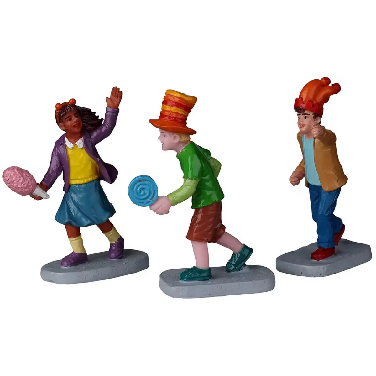 Lemax General Collectible Figurines: Time For Fun! Set Of 3 #22115 1
