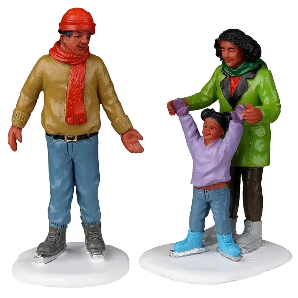 Lemax Vail Village Figurines: Family Ice Follies #22125 1