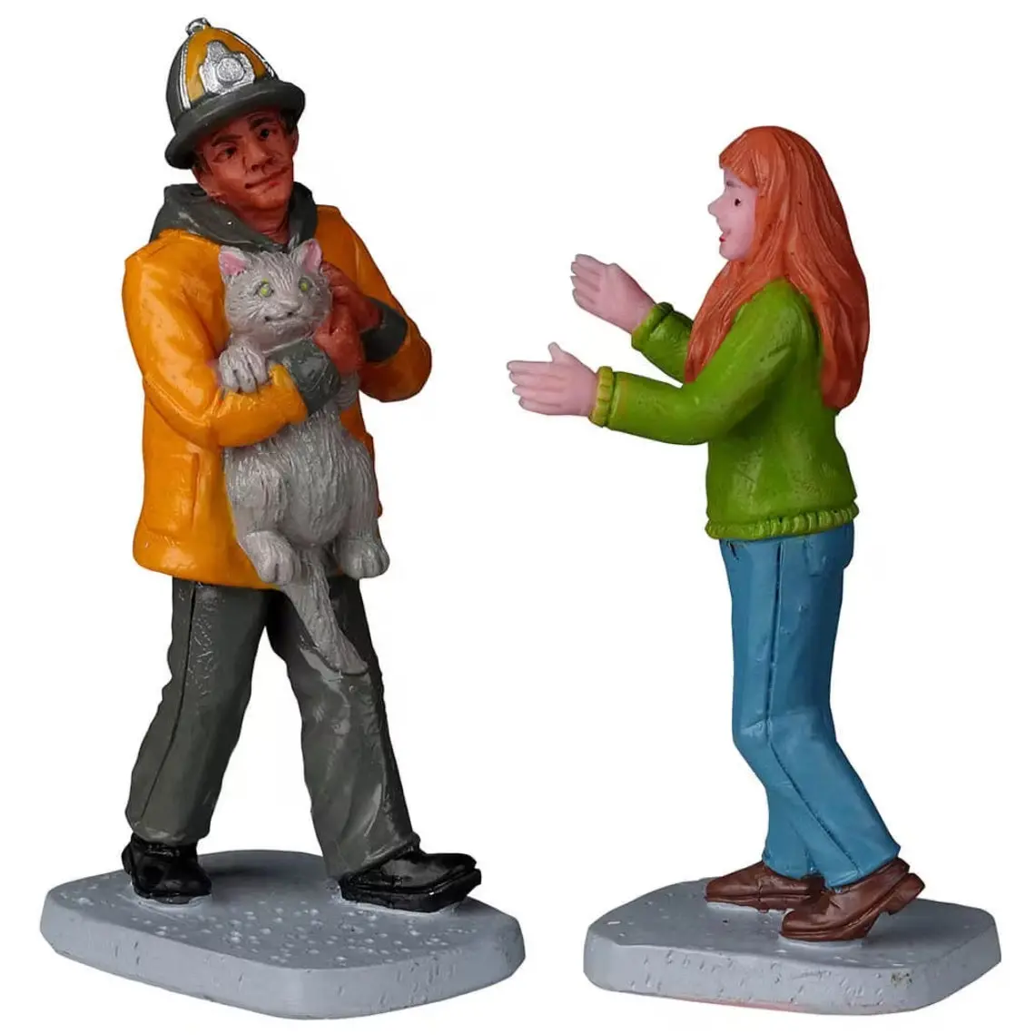 Lemax Vail Village Figurines: My Hero! #22120 1