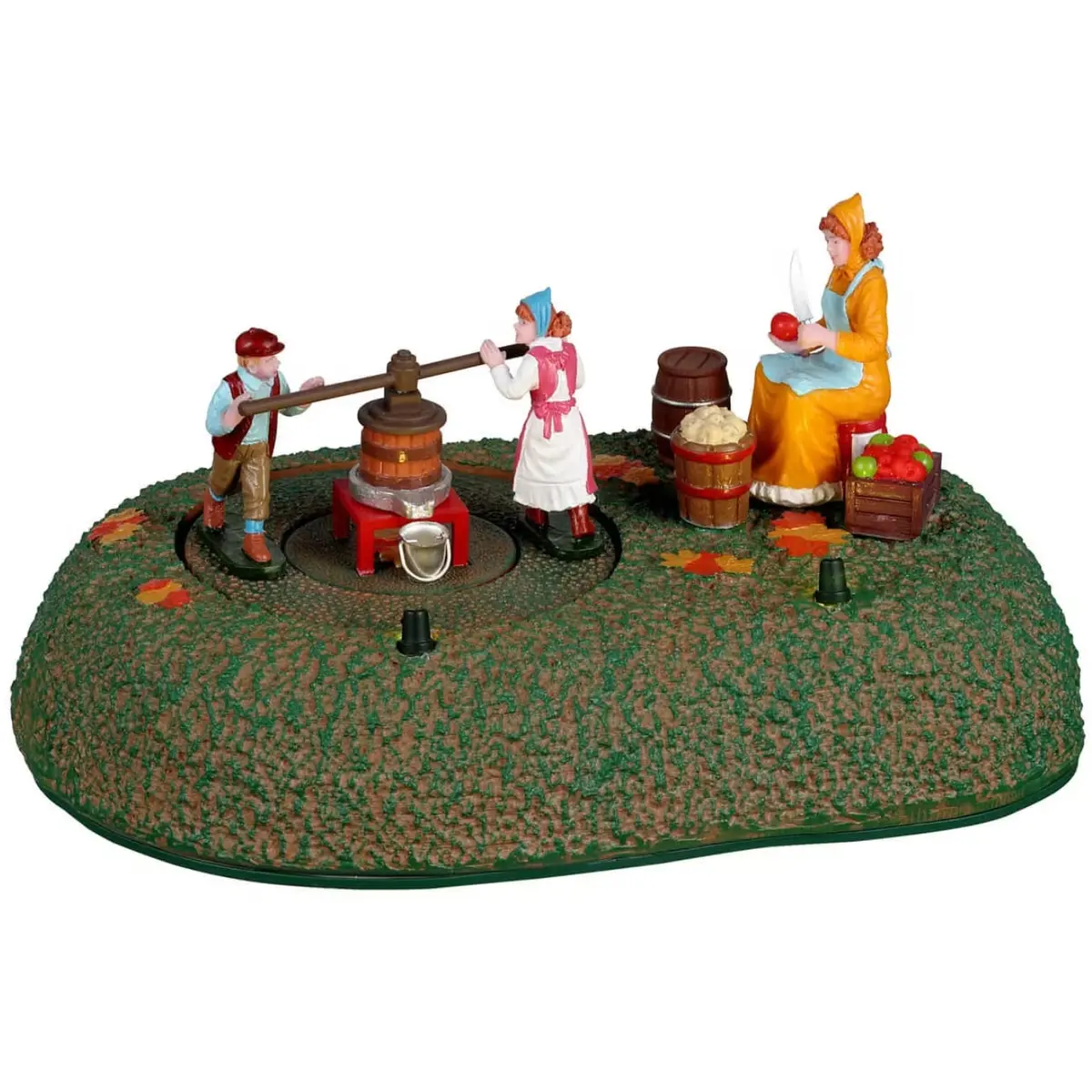 Lemax Caddington Village Table Piece: Family Cider #24950 1