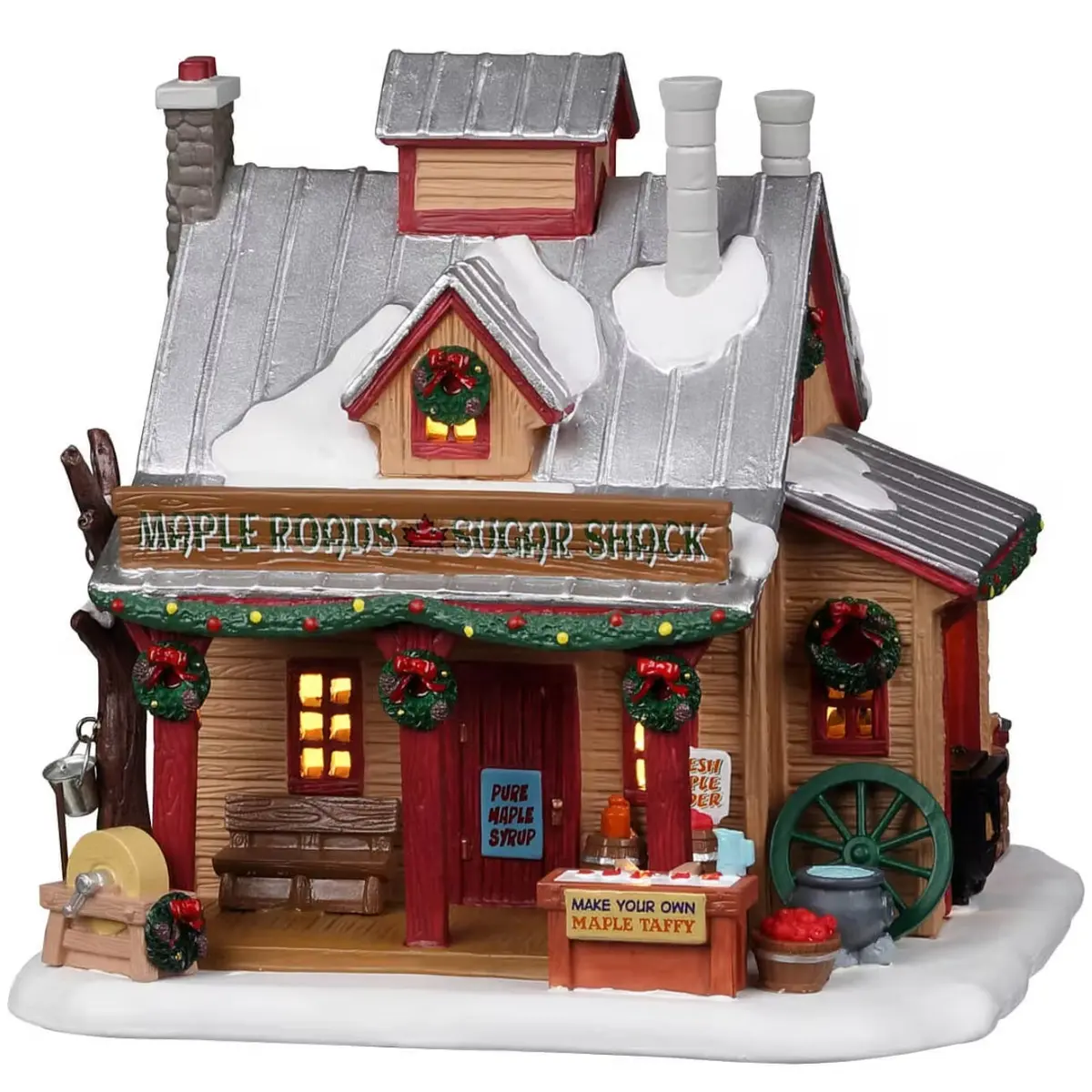Lemax Vail Village Lighted Building: Maple Roads Sugar Shack #25906 1