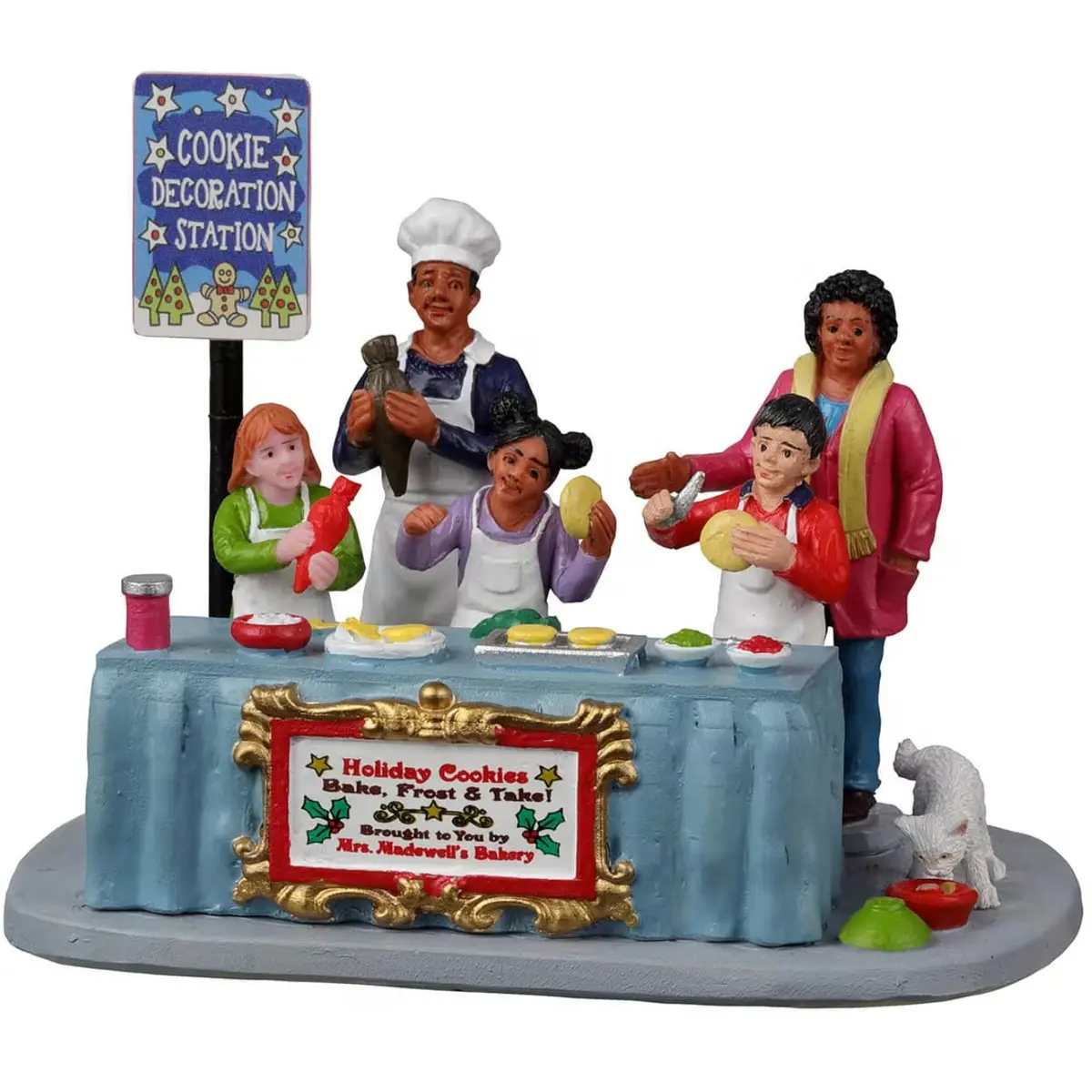 Lemax Caddington Village Table Piece: Cookie Decoration Station #23595 1
