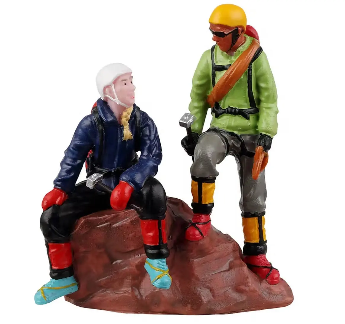 Lemax Vail Village Figurine: Mountain Climbers #22128 1