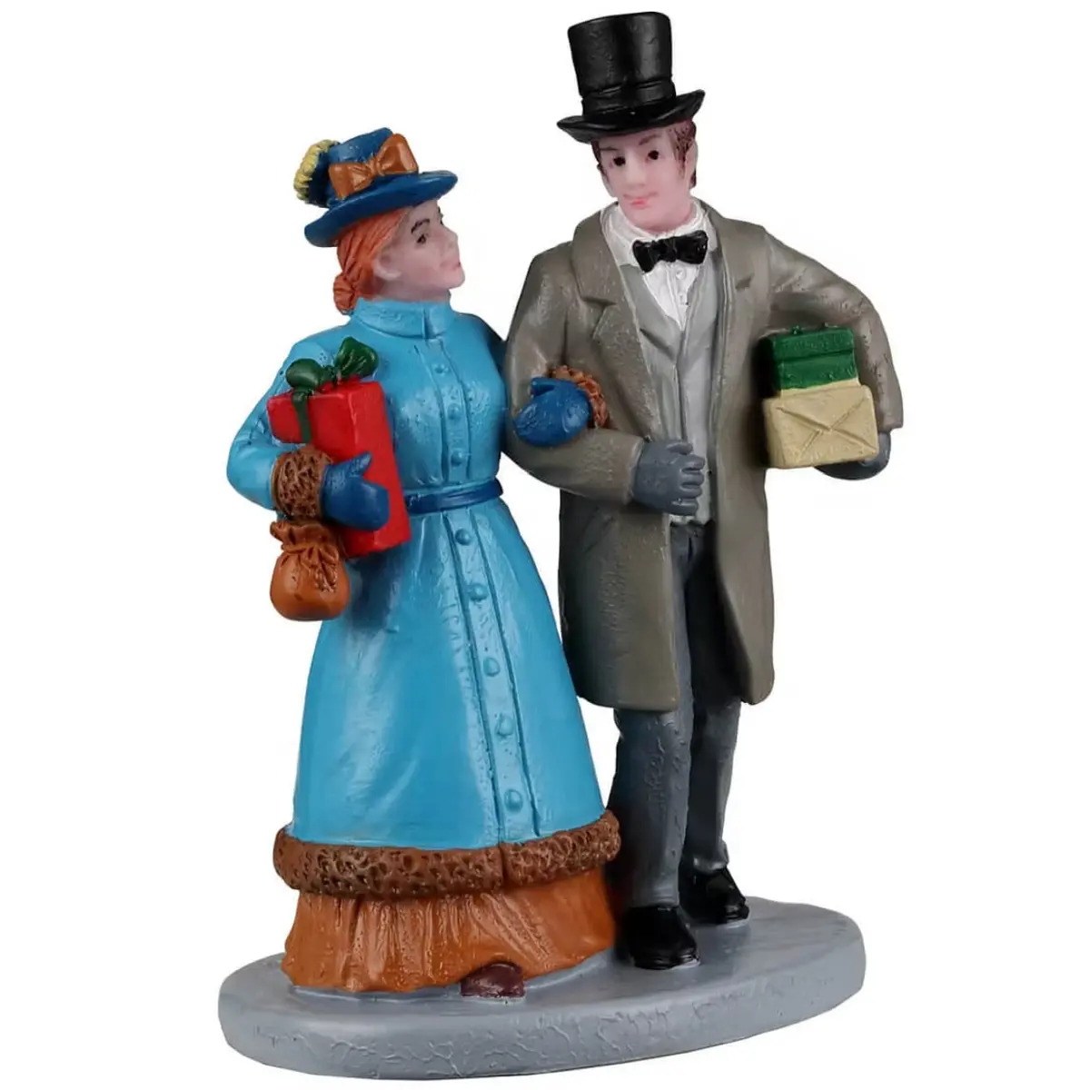 Lemax Caddington Village Figurine: Christmas Shopping Date #22144 1