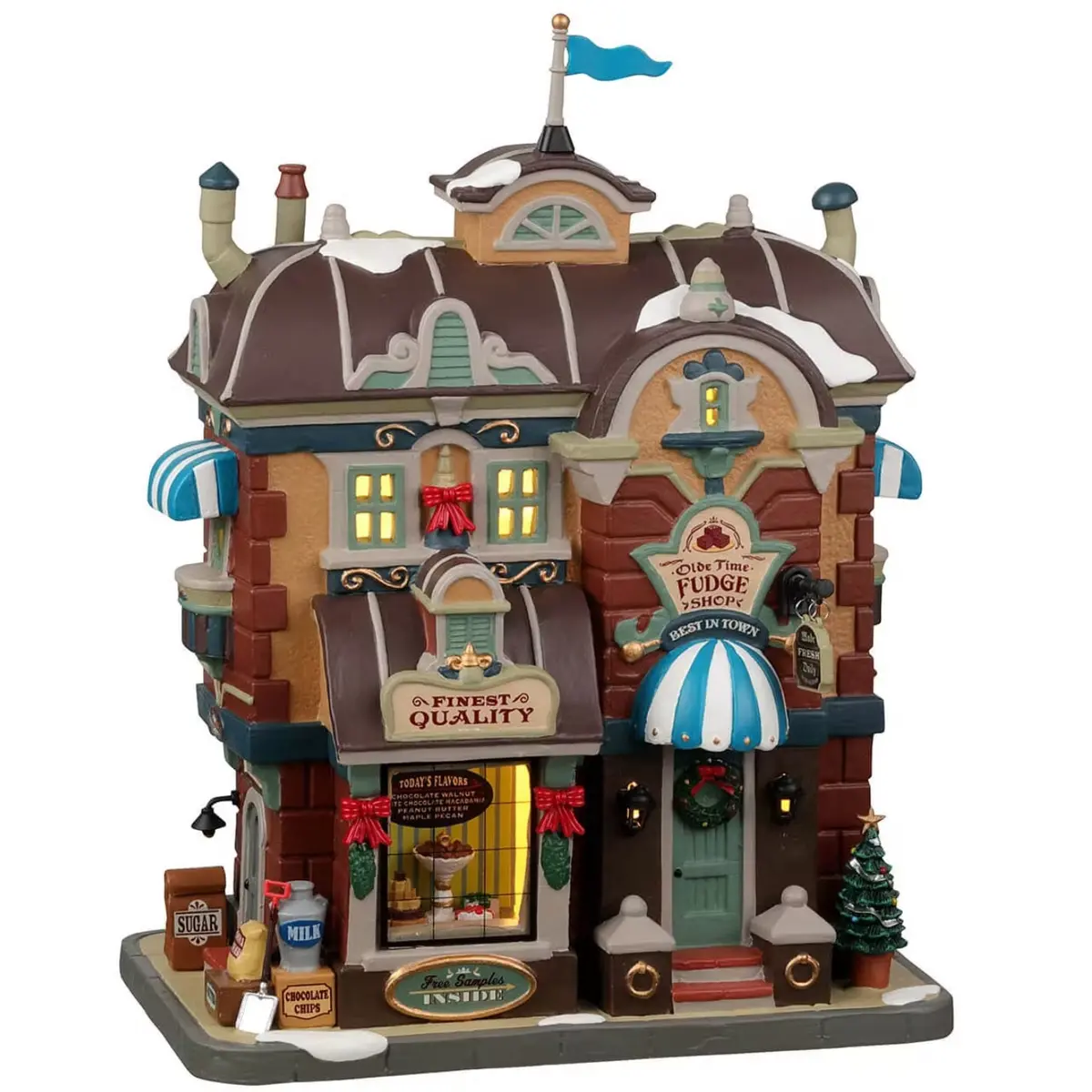 Lemax Caddington Village Lighted Building: Olde Time Fudge Shop #25898 1