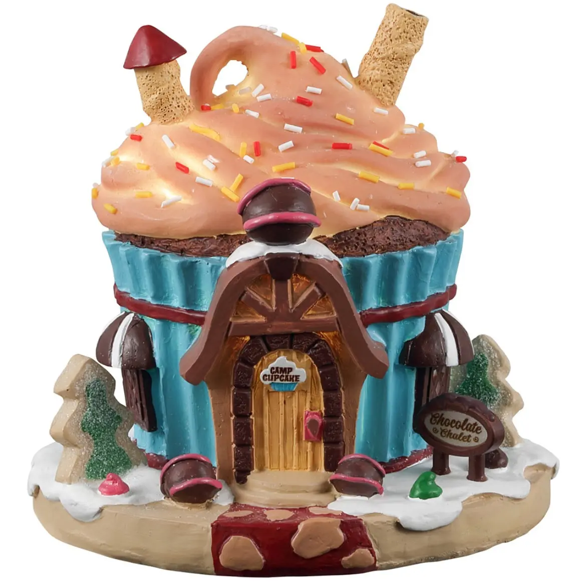 Lemax Sugar N Spice Table Piece: Chocolate Chalet #24961 1