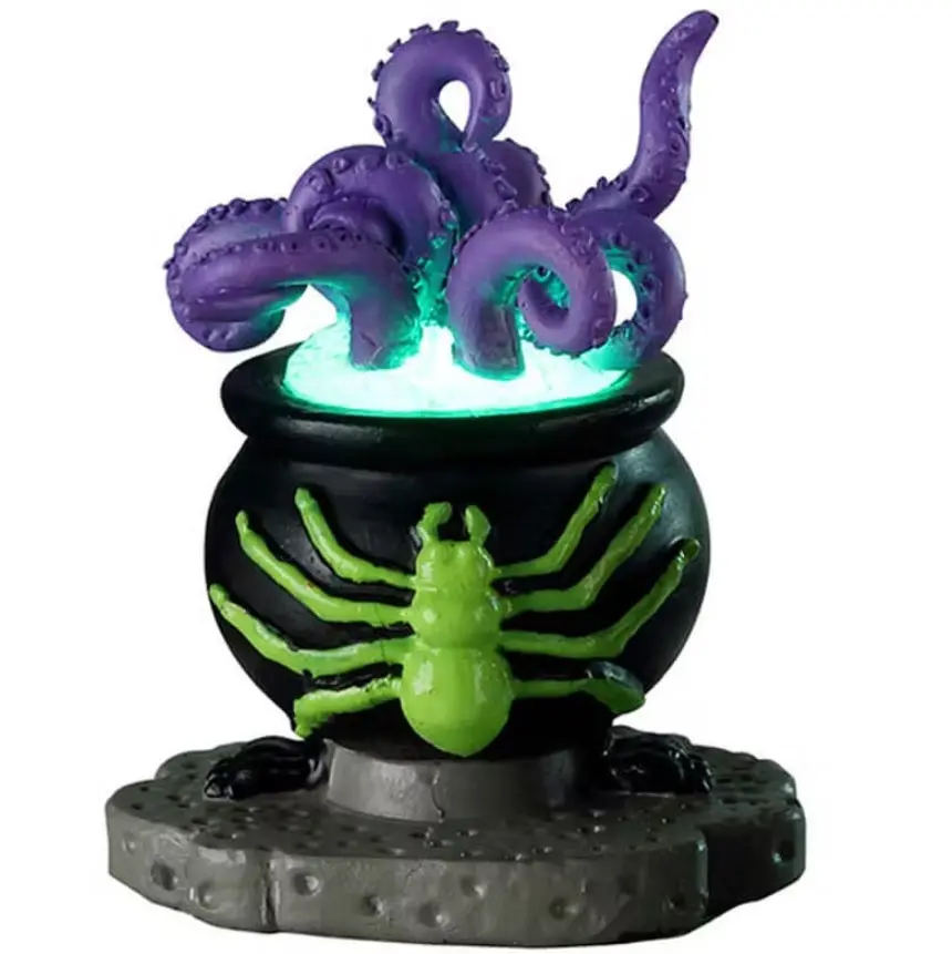Lemax Spooky Town Spooky Cauldron #24941 1