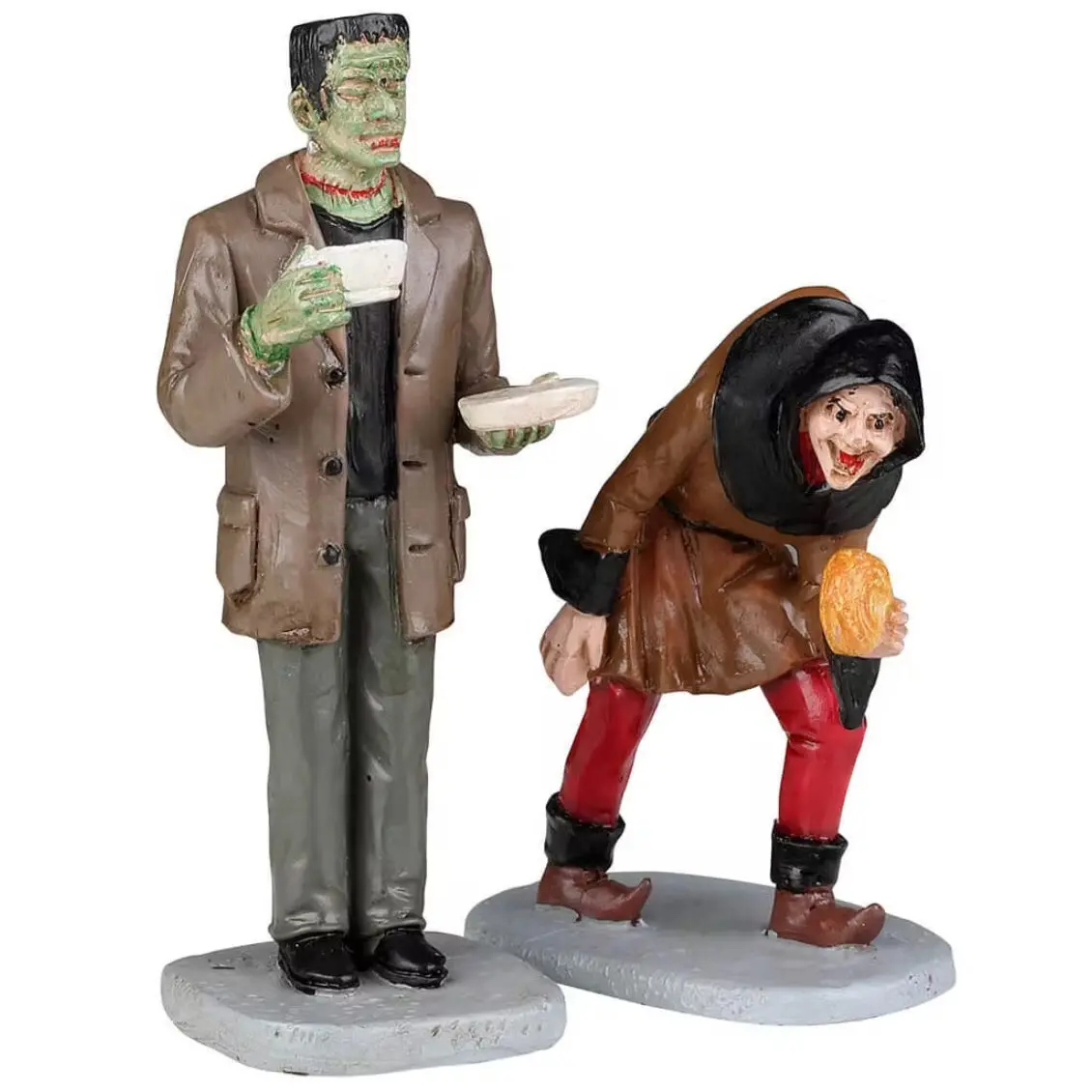 Lemax Spooky Town Monster Coffee Break, Set Of 2 #22106 1