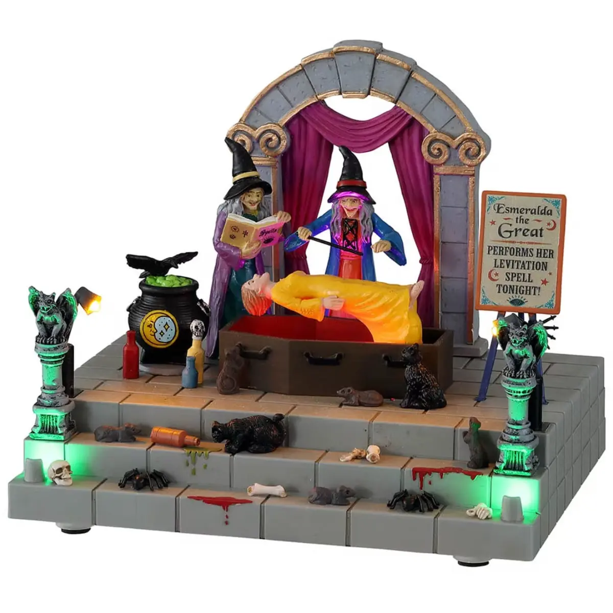 Lemax Spooky Town Esmeralda The Great #14825 1