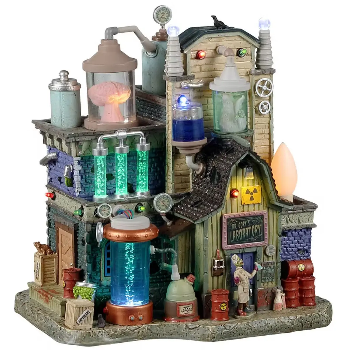Lemax Spooky Town Dr. Gory's Laboratory #25844 1