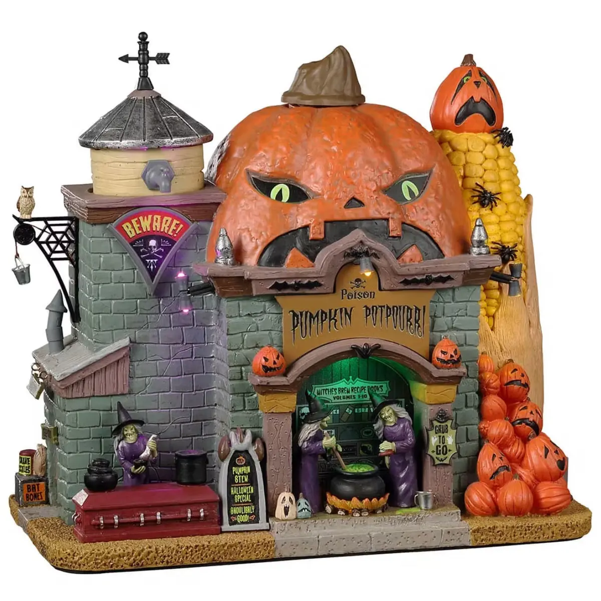 Lemax Spooky Town Poison Pumpkin Potpourri #25843 1