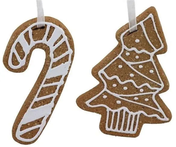 8" Jumbo Gingerbread Ornament 1