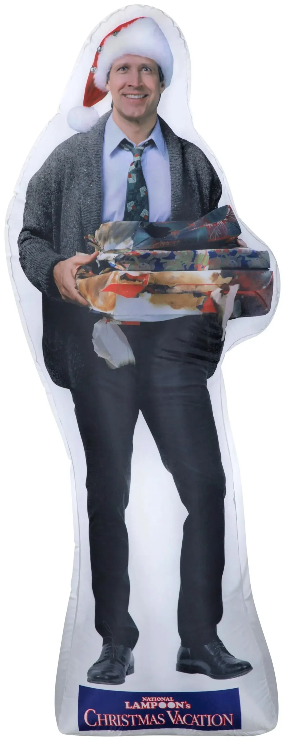 6' Airblown® Photorealistic Clark Griswold With Presents Outdoor Inflatable 1