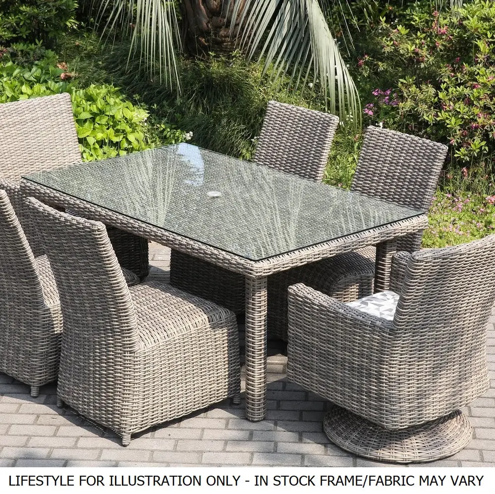 Carolina Woven Wicker Patio Dining Sets 1