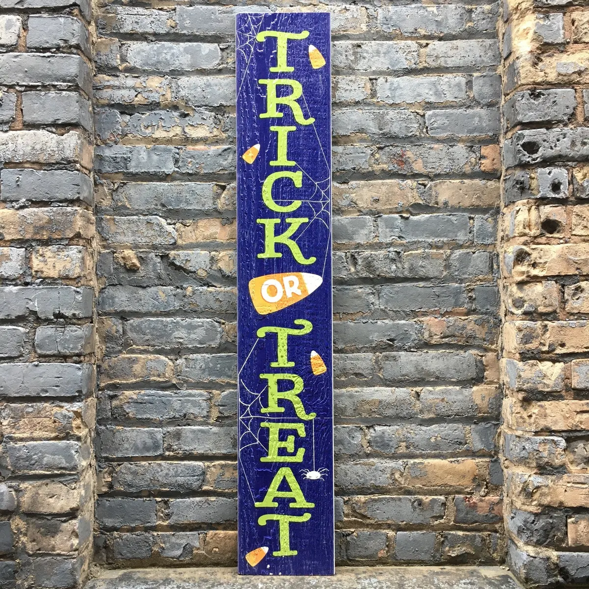 Trick Or Treat Halloween Porch Board 1