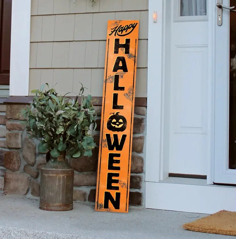 Happy Halloween Porch Sign 1