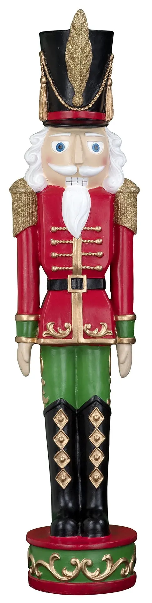 3' Red And Green Christmas Nutcracker 1