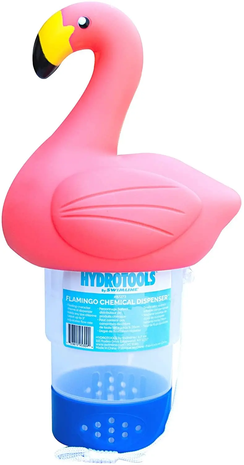 Floating Flamingo Chlorine Dispenser 1
