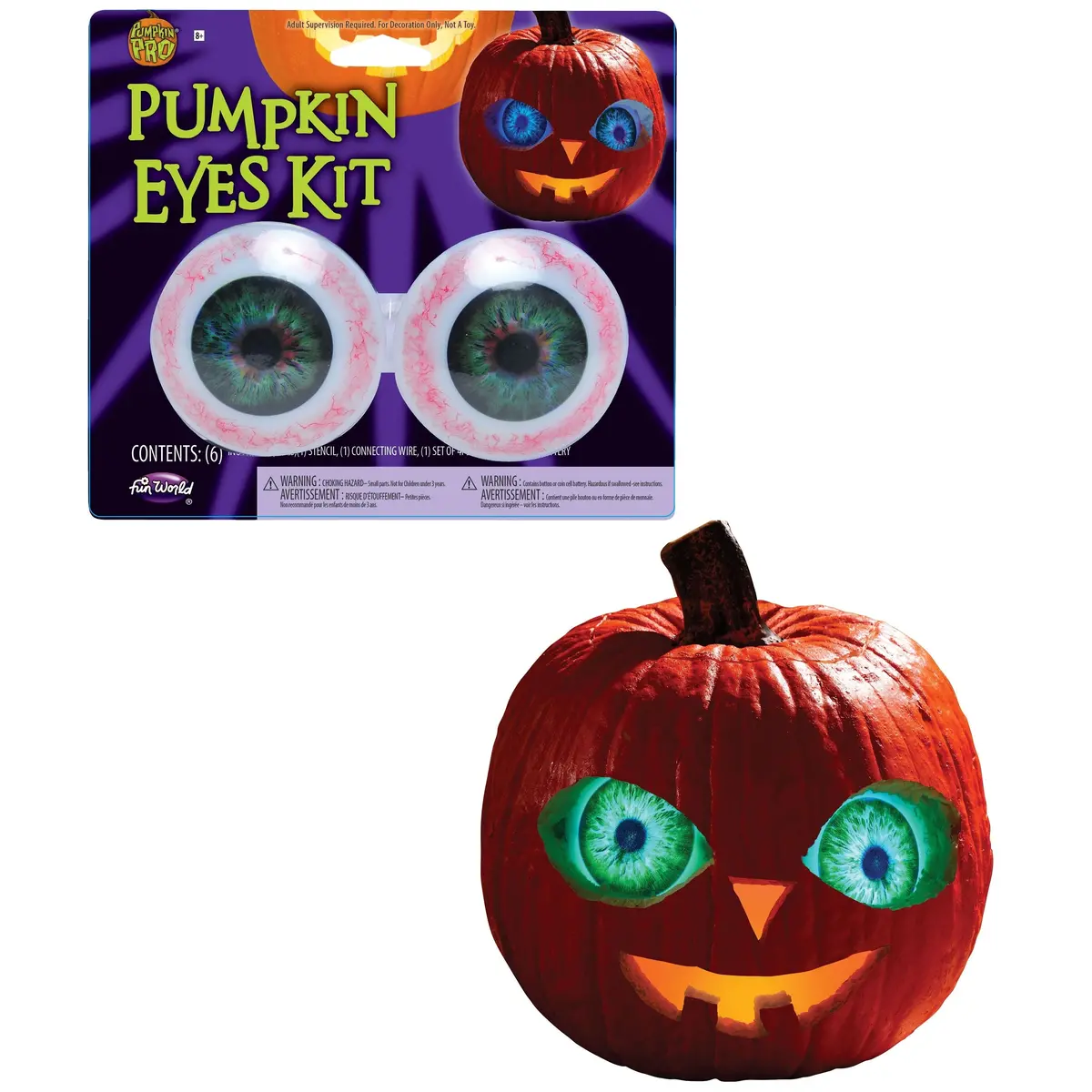 Light Up Eyes For Carved Pumpkins 1