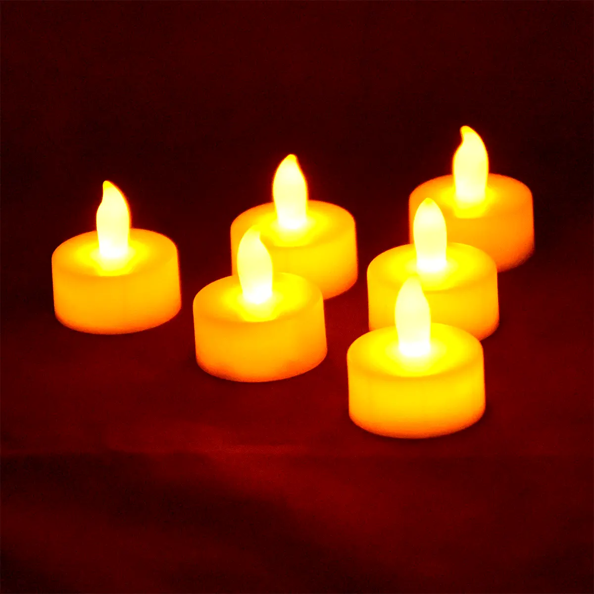 Pack Of 6 Led Tea Lights 1