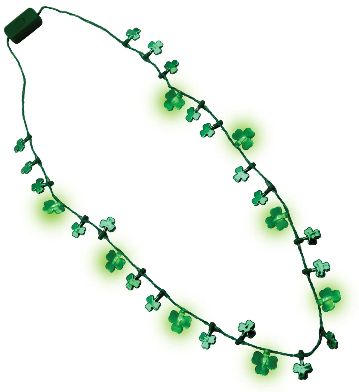 St Patrick's Day Flashing Necklace 1