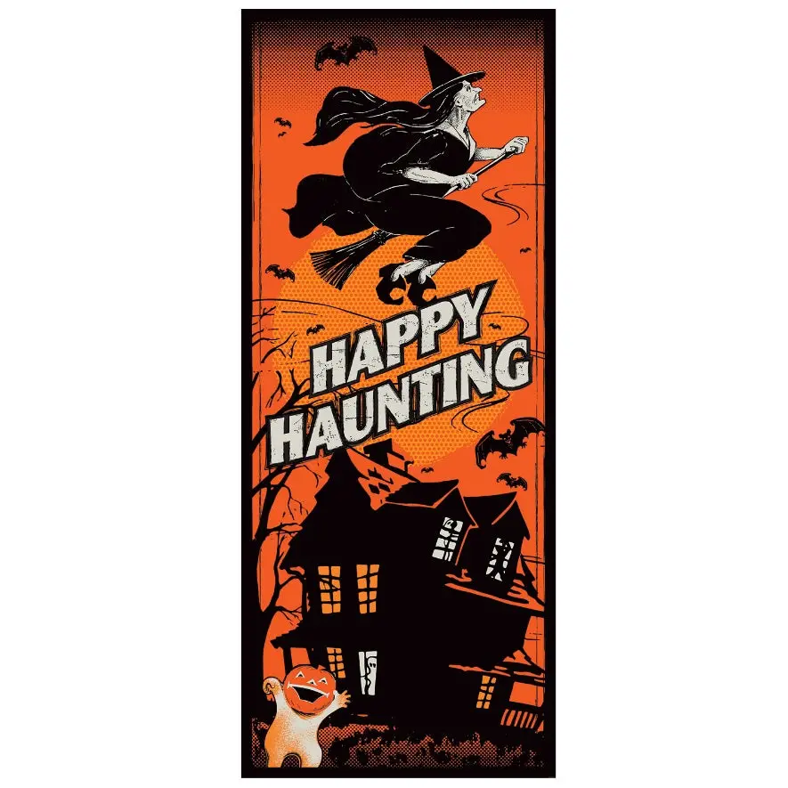 Vintage Halloween Door Cover 1