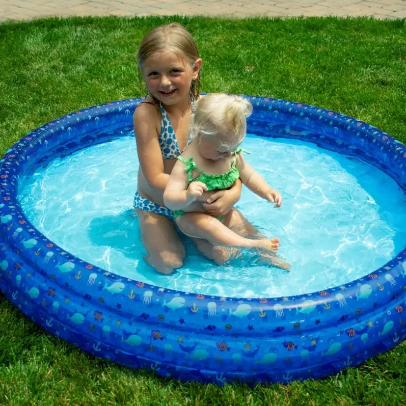 3-Ring Inflatable Pool From Swimline 1