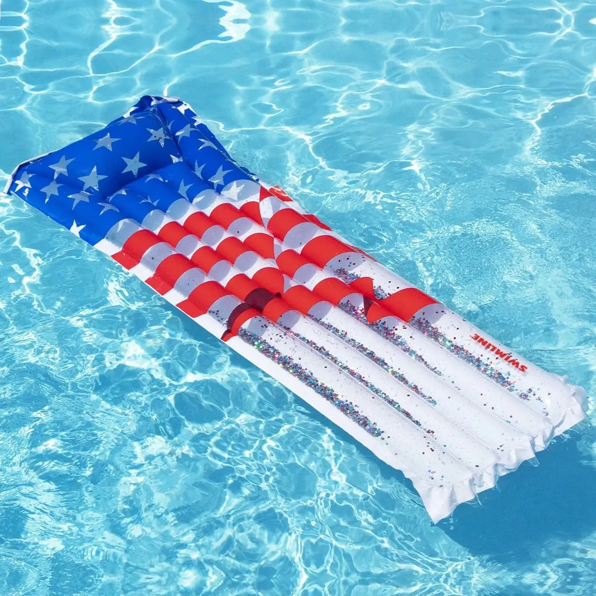 Swimline's Americana™ Glitter Mattress 1