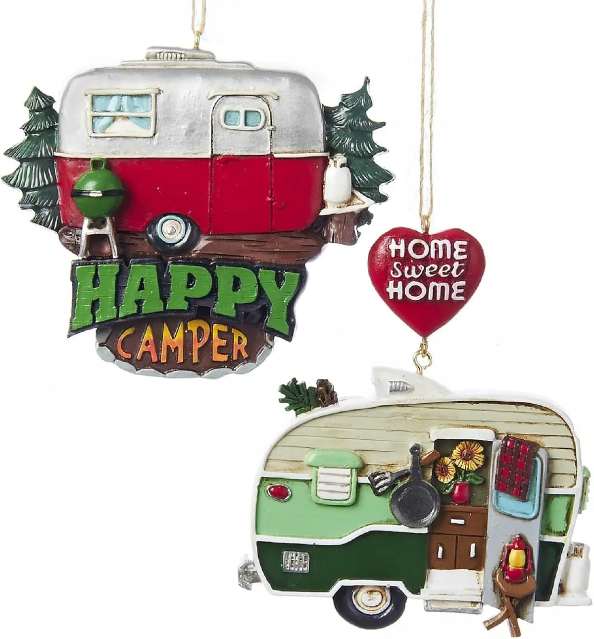 3.75" Outdoor Camper Ornament 1