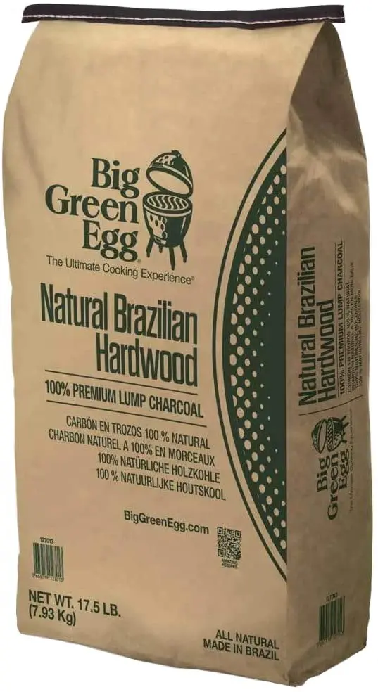 Big Green Egg 100% Natural Brazilian Hardwood Lump Charcoal 1