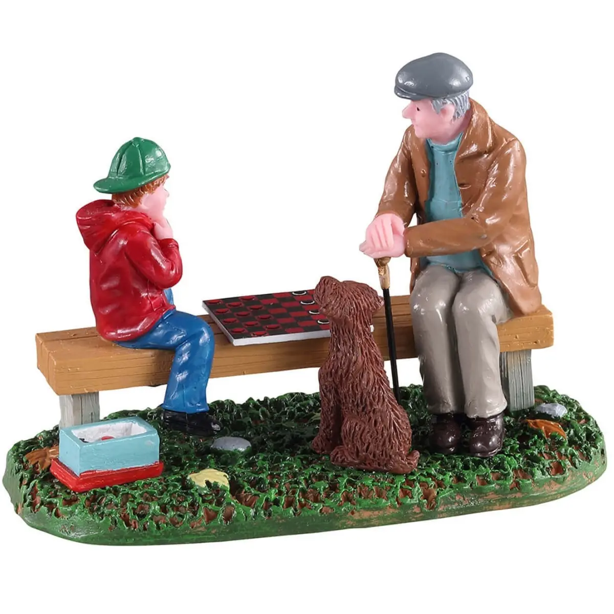 Lemax General Collectibles Figurine: Playing With Gramps #12022 1