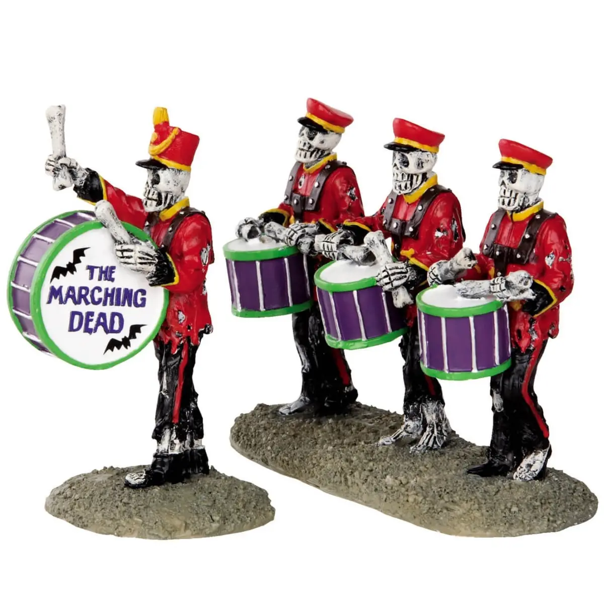 Lemax Spooky Town Drum Corpse, Set Of 2 #32101 1