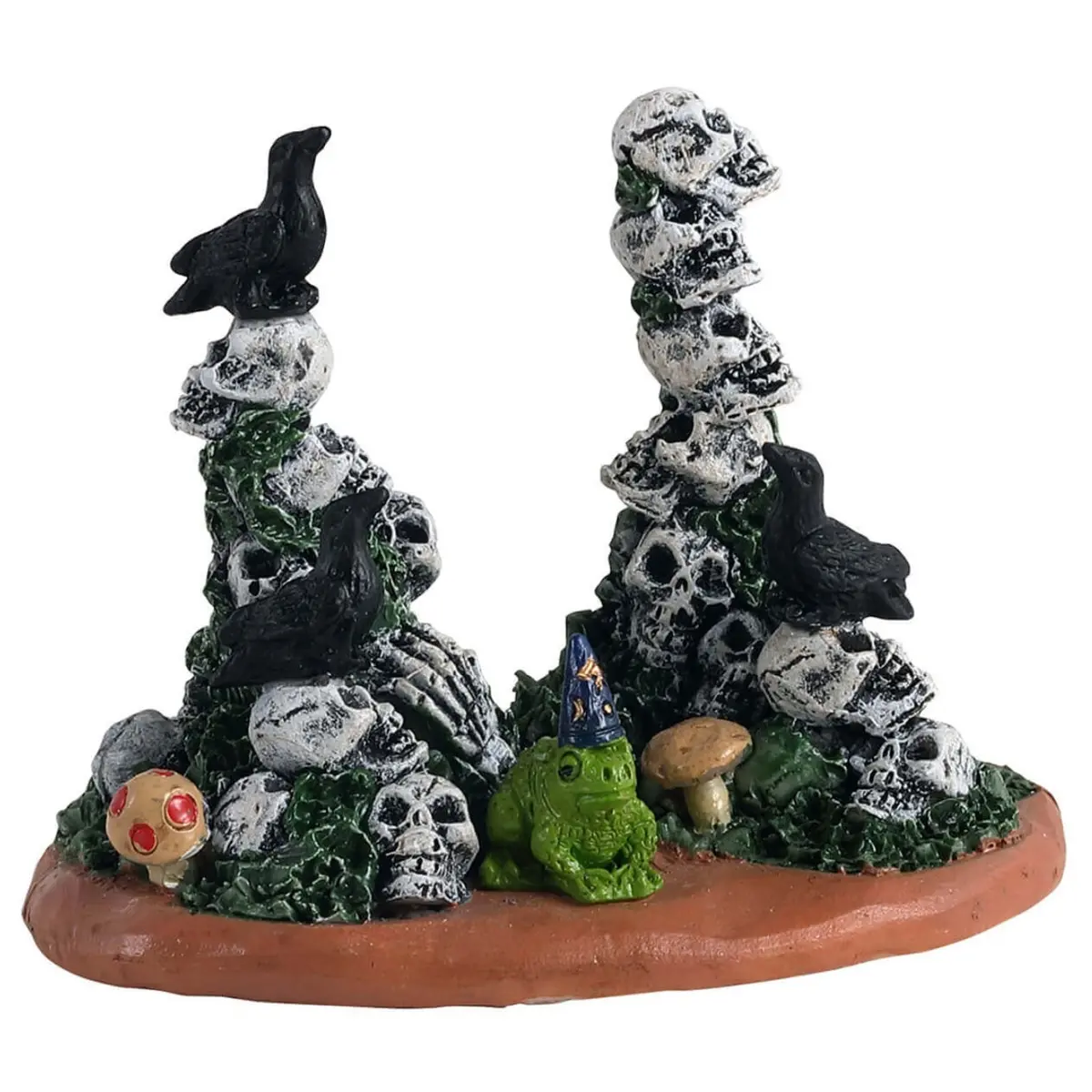 Lemax Spooky Town Skull Cairns #14830 1