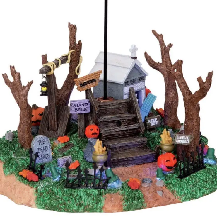 Lemax Spooky Town Dreaded Zeppelin #04174 2