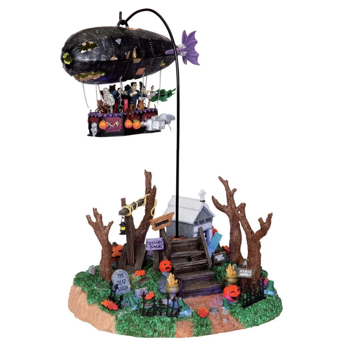 Lemax Spooky Town Dreaded Zeppelin #04174 1