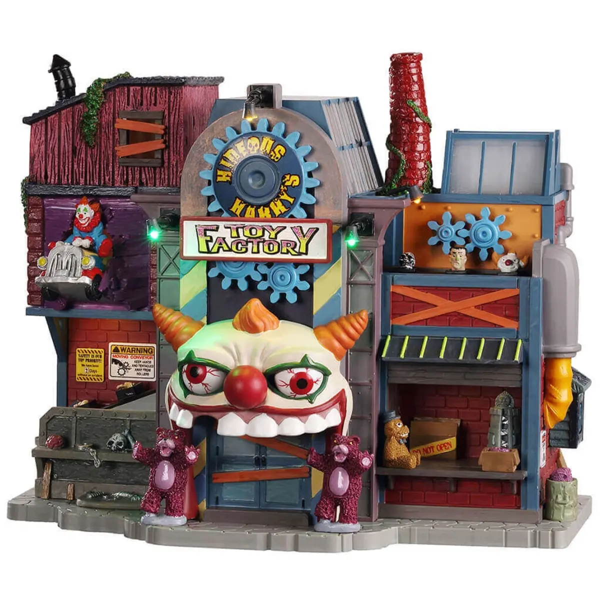 Lemax Spooky Town Hideous Harry's Toy Factory #05603 1
