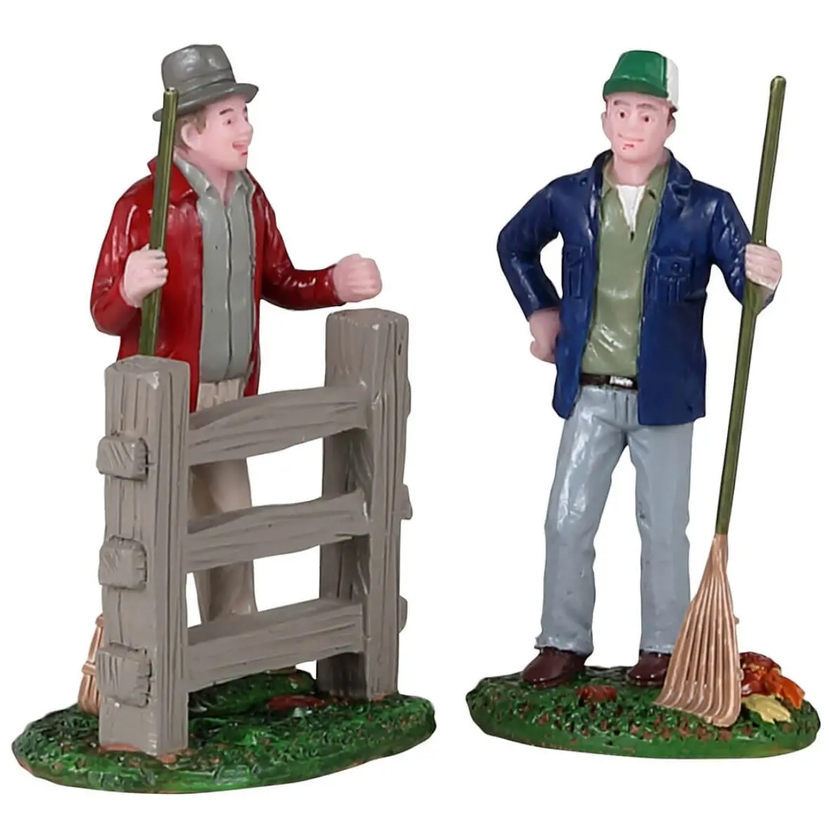 Lemax General Collectible Figurines: Friendly Neighbors, Set Of 2 #12017 1