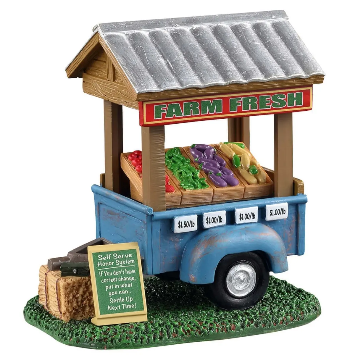 Lemax Harvest Crossing Table Piece: Farm Fresh Vegetable Trailer #13565 1