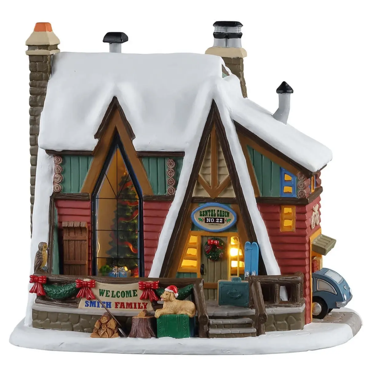 Lemax Vail Village Lighted Building: Mountain Holiday Reunion #15745 1