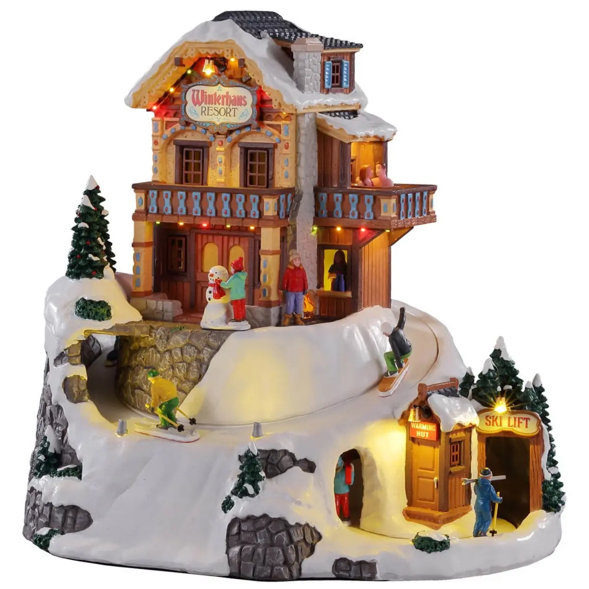 Lemax Vail Village Sights & Sounds: Winterhaus Resort #15735 1