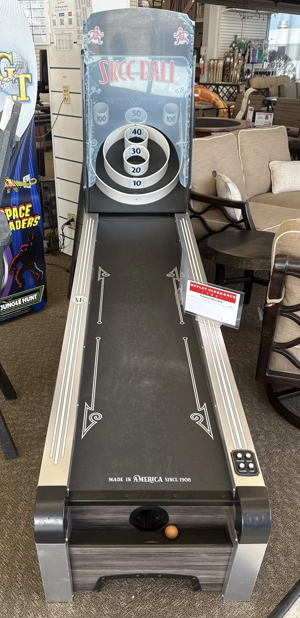 Outlet Premium Skee-Ball Home Arcade Game Machine 1