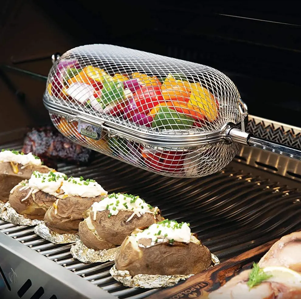 Napoleon Rotisserie Grill Basket Accessory 64000 1