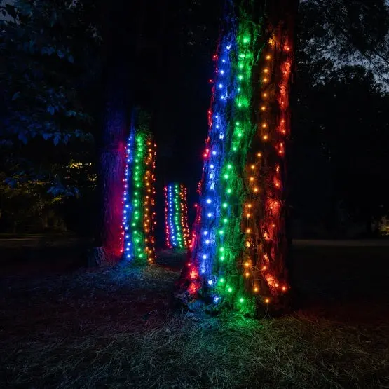 2' X 6' Incandescent Tree Trunk Wrap Lights 1