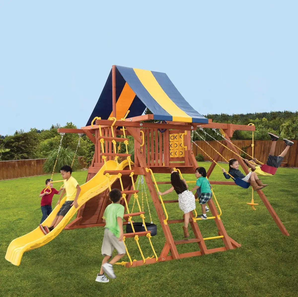 Parrot Island Playcenter With Tarp 1