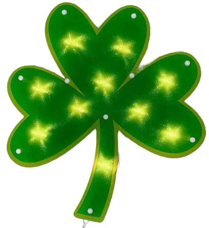 Shimmer Shamrock Wall Art 1